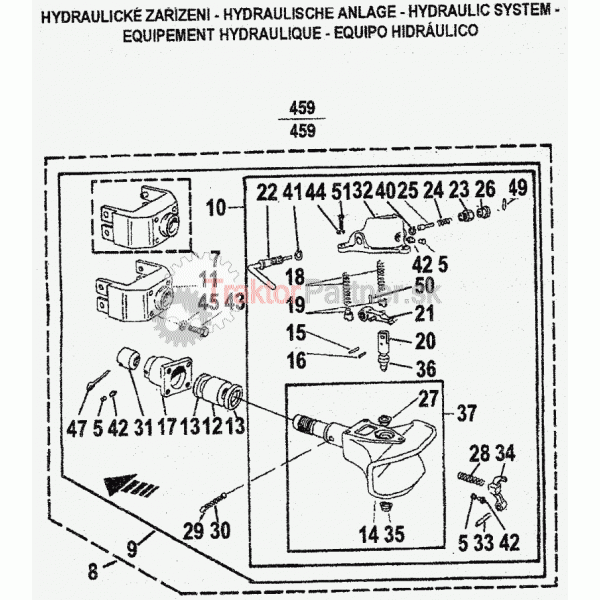 Automatická hubica pre pripojenie prívesov