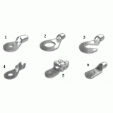 Káblové oko spájkovacie 25/12 - 7600-08/12