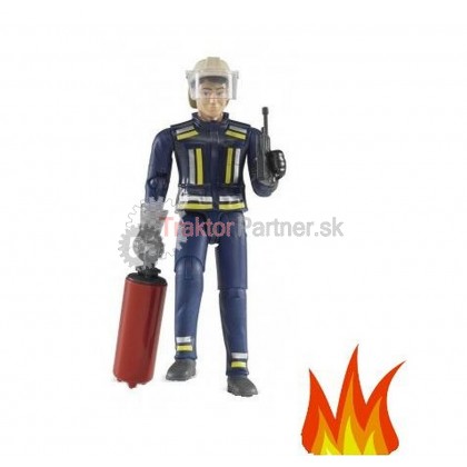 Hračka- figúraka požiarnik [BRUDER] - 60100