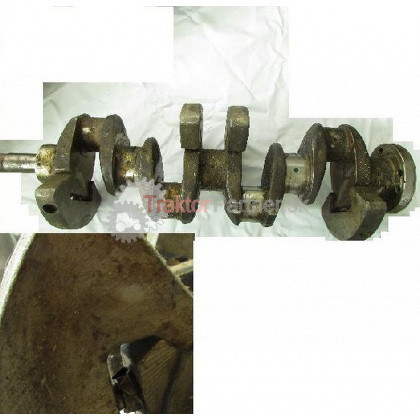 Kľukový hriadeľ úplný poz. 9-21,23[skr.zavazie] - 7101 0399.2