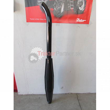Tlmič výfuku  predĺžený [smalt. zahnutý, bez príruby 150 cm] - 7201 1410.S