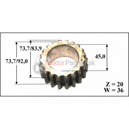 Kolo 4. rýchlosti - 6011 1907