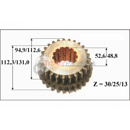 Presuvné kolo II: a III. rýchlosti[25/30] - 5511 1930