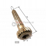 Drážkový hriadeľ