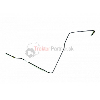 Trubka ľavá [čierna, strieborná, brzdová] - 6911 2604