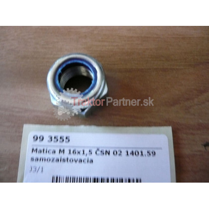 Matica M 16x1,5 ČSN 02 1401.59 samozaistovacia - 99 3555.151