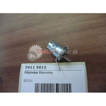 Objímka žiarovky [BA 9S 2-V] - 5911 5612