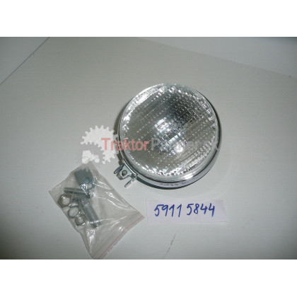 Zadný svetlomet  kov [35w tenký kontakt žiarovka] - 5911 5844