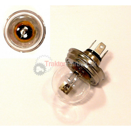 Žiarovka 12V/40/45W  asym. ČSN 36 0181   R2  (Osram, Elta 410) - 97 7007
