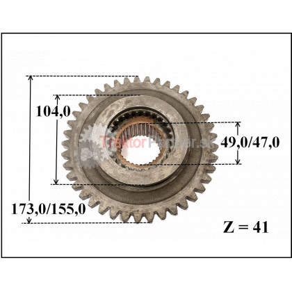 Koleso vývodu II - 5511 5936