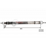 Vývodový hriadeľ II