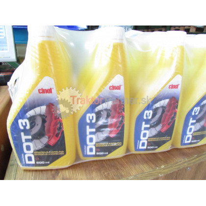 Brzdová kvapalina SYNTOL HD 205 (DOT3) 500ml - SYNTOL-HD205.0,5L