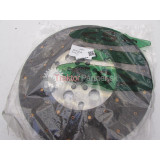 Lamela s nitovaným obložením [380 mm, 22 dr,RAYBESTOS]