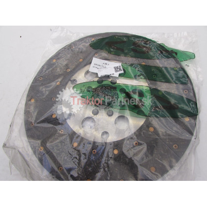 Lamela s nitovaným obložením [380 mm, 22 dr,RAYBESTOS] - 89 021 520