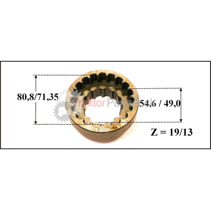 Spojka 4. a 5. rýchlosti - 4011 1952.251