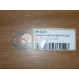 Poistný krúžok 20 ČSN 02 2930 [na hriadeľ]