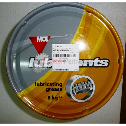 Plastické mazivo 8kg A 00 EP MOL  ALUBIA (slovnaft) - O/A00.8KG