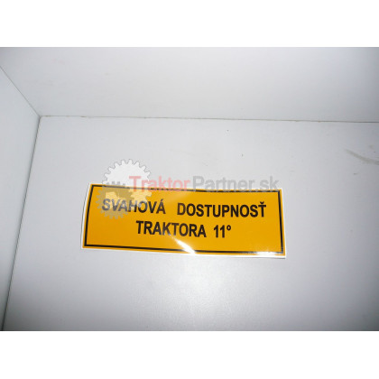 Výstražný štítok - 83 802 110