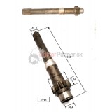 Dutý spojkový hriadeľ