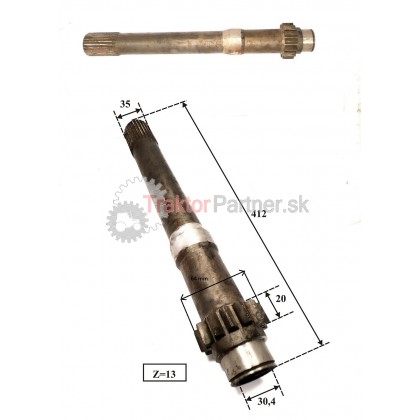 Dutý spojkový hriadeľ - 3011 1904.2