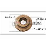 Presuvné koleso redukcie