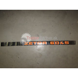 Nálepka - Nápis bočný pravý Z 6045 [original, čierno- oranžove]