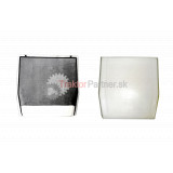 Strecha kabíny - laminát, čalúnenie [70 biela- bez poklopu]