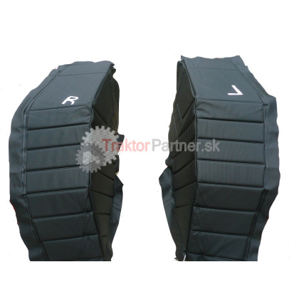 Čal.  blat. ľavé [ závárané, bodkované ] čierne perforovane - 5911 7903