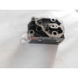 Hlava valca so zátkami a puzdrami 102 4V [KORUS, šikme diery]