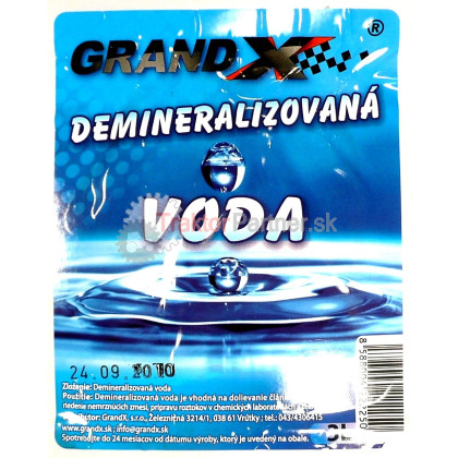 destilovaná voda 3l - #564