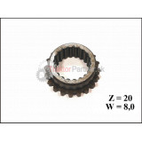 Spojka Z=20 W=8 mm