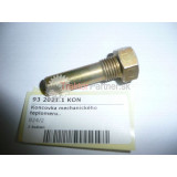 Koncovka mechanického teplomeru..