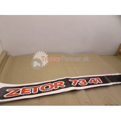 Nálepka - Nápis bočný ľavý Z 7341 Super Turbo - 53.802.008