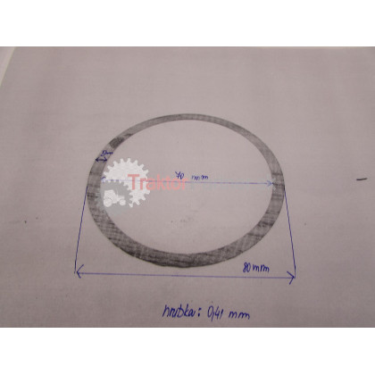 Podložka 0,5 [ŽTR 165] - 0 9220 263 2