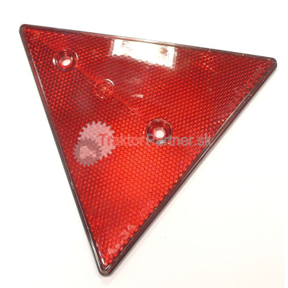 Odrazka - trojuholník 1-42-155 červená - 321 820 983 041