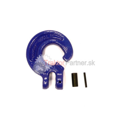G Hák SHG 8mm tr.10 krúžok štrbinový MODRÝ  (f)  6t - SHG 7/8 S100