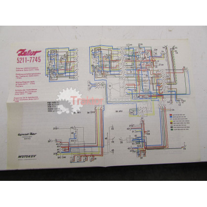 Schéma elektrického napojenia 5245-7745 - 6011 5608.1