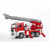 Hračka - Požiarnícke auto MAN s húkačkou L = 47 cm [BRUDER]