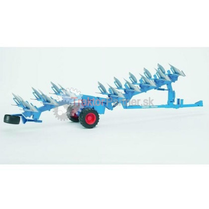 Hračka - Príves za traktor - pluh L = 72,5 cm 1:16 [BRUDER] - 02250