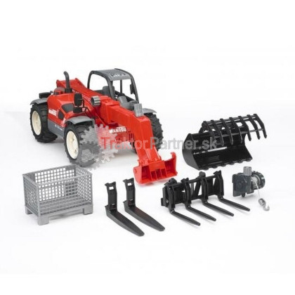 Hračka - Manitou s príslušenstvom L = 43 cm [BRUDER] - 02126