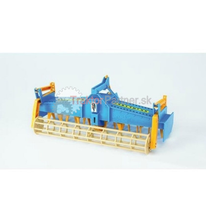 Hračka - Príves - kombinátor modro-žltý L = 12,5 cm 1:16 [BRUDER] - 02239