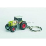 hračka Kľúčenka traktor CLAAS L = 4,2 cm 1:128 [BRUDER]