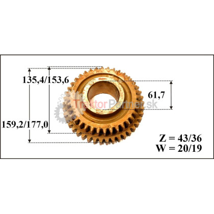 Kolo IV. a III. rýchlosti - 5511 1907#2