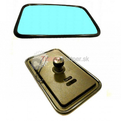 Zrkadlo univerzálne vonkajšie vyhrievané 24V 345x215 plastové - LDS 340 G