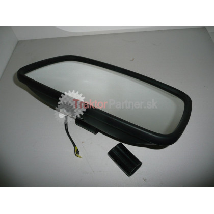 Zrkadlo univerzálne vonkajšie vyhrievané 24V 330x200 plastové - LMM G