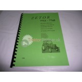 Katalóg - Dielenská príručka pre traktory Zetor 7711 - 7745