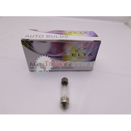 Žiarovka 12V/5W  sulfit pätica SV 8,5    (Elta 239, Vision) - 97 7104
