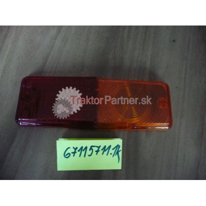Sklíčko zadného združeného osvetlenia [Náhrada, WAS, krytka] - 6711 5711.1K
