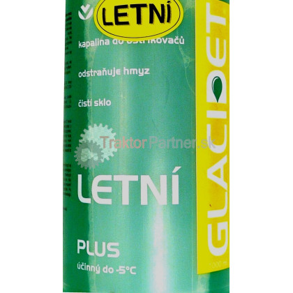 Letná zmes do ostrekovačov GLACIDET Plus 1L - 5* C - GLACIDET-PLUS.1L