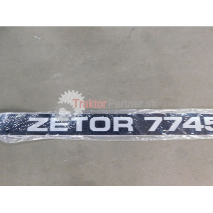 Nálepka ZS  - Nápis bočný Ľ+P Z 7745 - 6211 9303/04.951